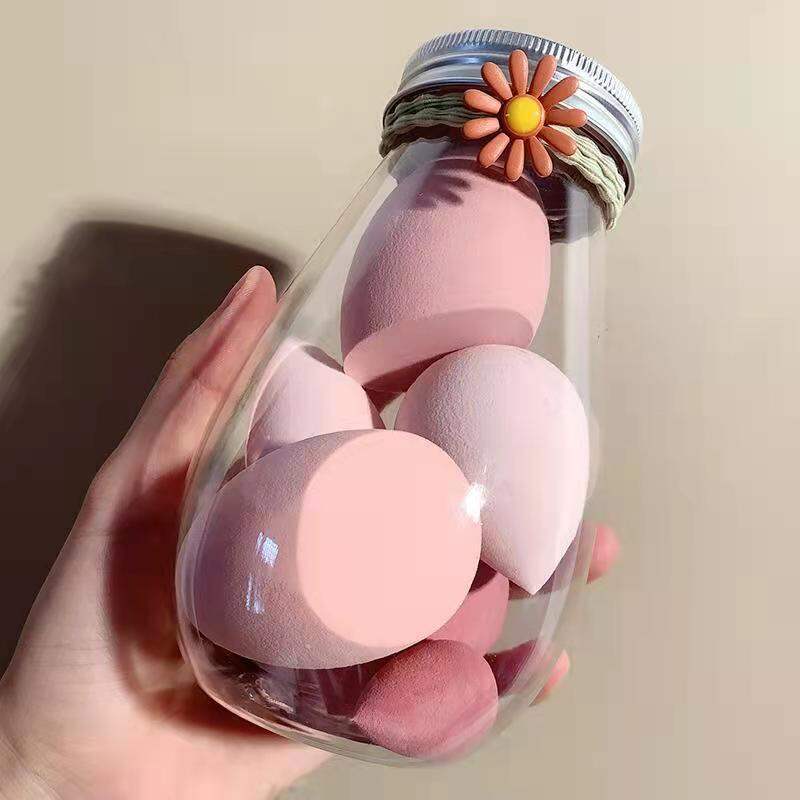 Cute Flower Makeup Sponge Beauty Blender Set