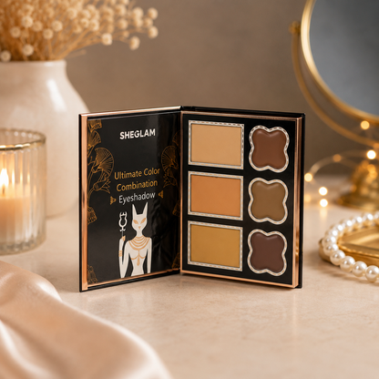 SHEGLAM 5-in-1 Makeup Book Palette – 5-Fold Beauty Kit